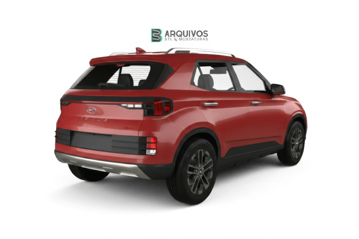 Modelo 3D STL - Hyundai Venue Turbo 2022 — foto 6